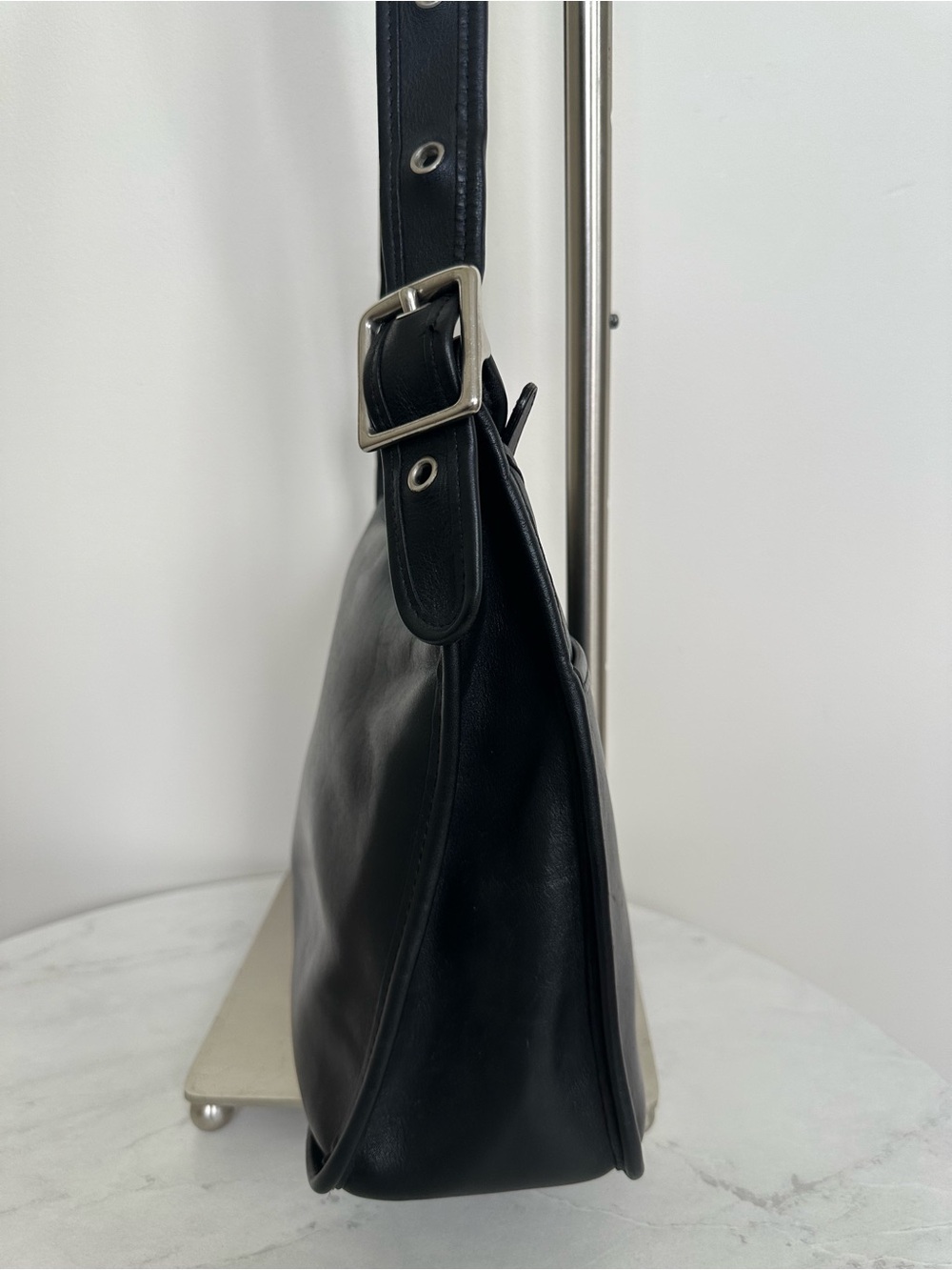 Coach Vintage Large Legacy Zip Bag (Black) - Picture 5 of 9